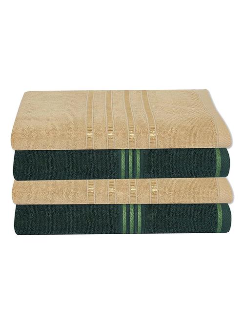 kids pack of 4 cotton bath towels - 20562805 - Very Small Image - 1