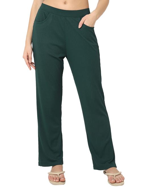 women mid rise solid pajama - 20572970 -  Standard Image - 0