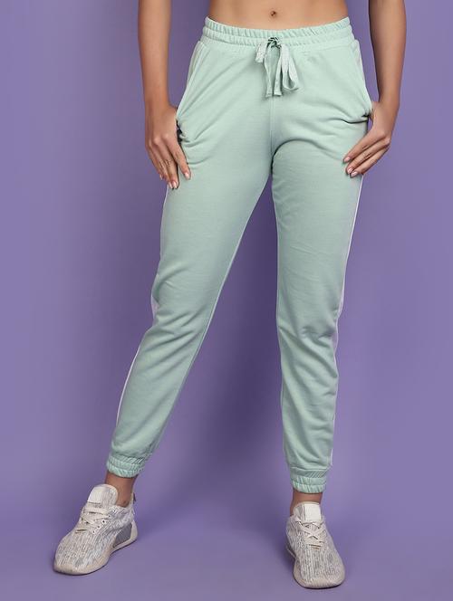 green cotton trousers - 20588497 - Very Small Image - 1