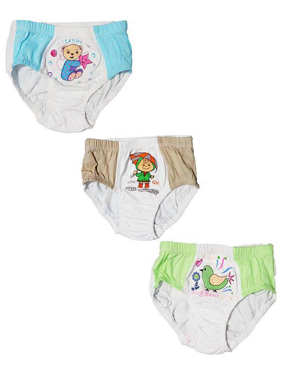 kids printed slip and brief combo - 20609696 - Zoom Image - 2