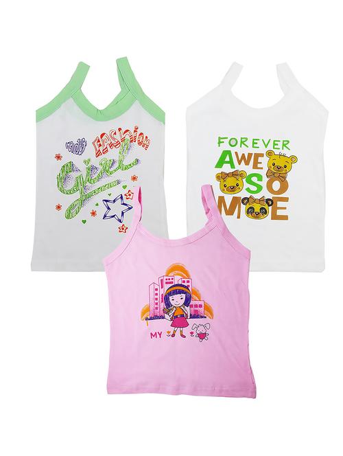 multi printed cotton blend spaghetti combo - 20626300 - Very Small Image - 1