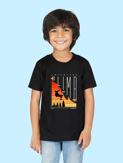boys front print short sleeve t-shirt - 20683604 - Very Small Image - 1
