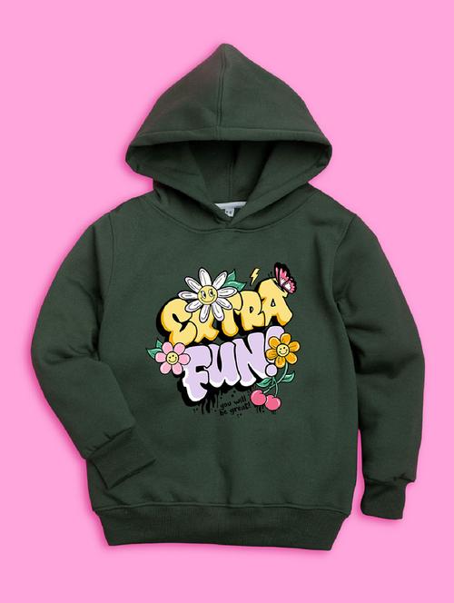 green hooded neck sweatshirts - 20684877 - Very Small Image - 1