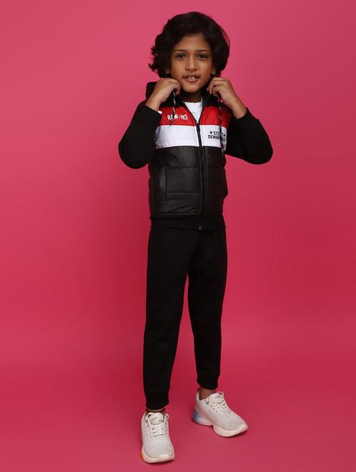 boys wool blend full lenght twin set - 20687551 - Very Small Image - 1