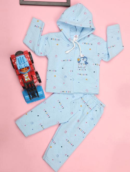 kids quirky print full lenght twin set - 20687716 - Very Small Image - 1