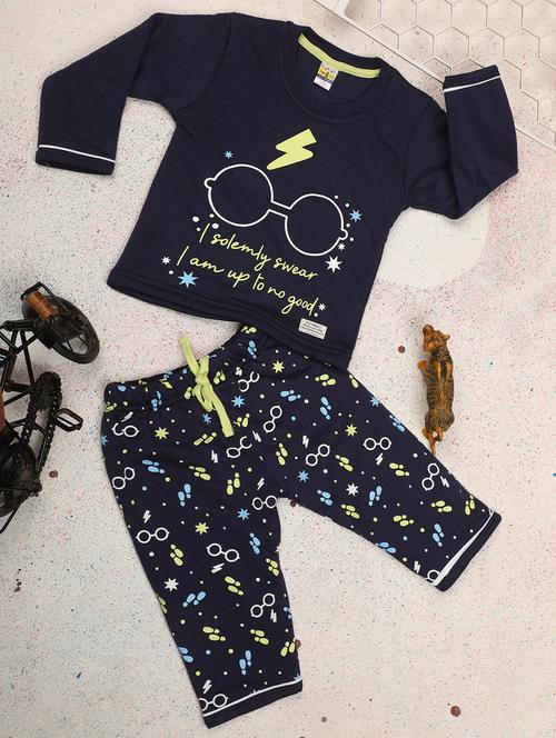 kids wool blend full lenght twin set - 20687831 - Very Small Image - 1