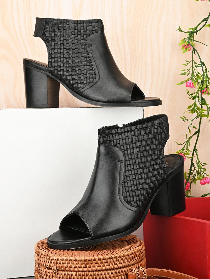 hosis brand black back-strap sandal - 20742839 - Zoom Image - 0