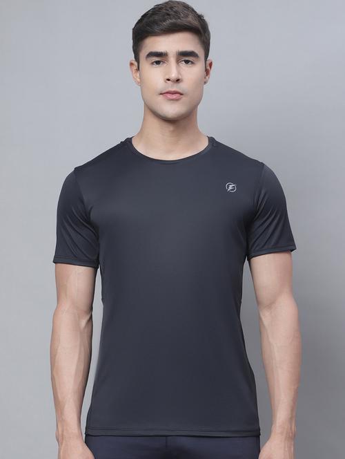 black short sleeve plain t-shirt - 20757325 - Very Small Image - 1