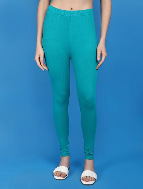 women mid rise solid legging - 20777415 - Very Small Image - 1