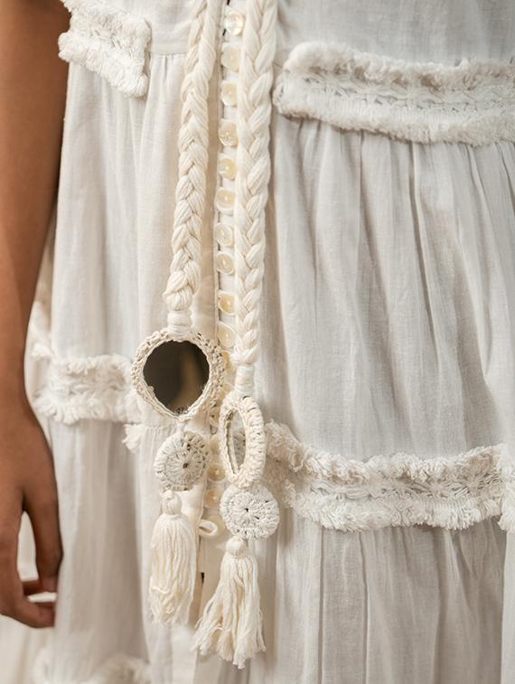 women white self-designed tiered dress - 20807333 - Standard Image - 3