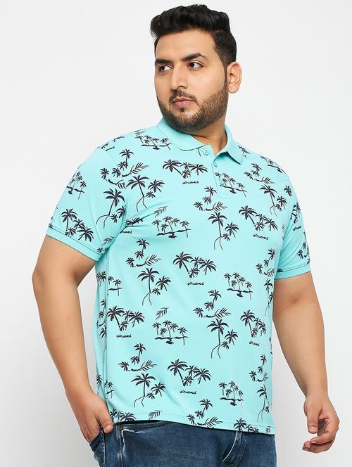 ai aqua polyester all over print tshirt - 20814525 - Very Small Image - 1
