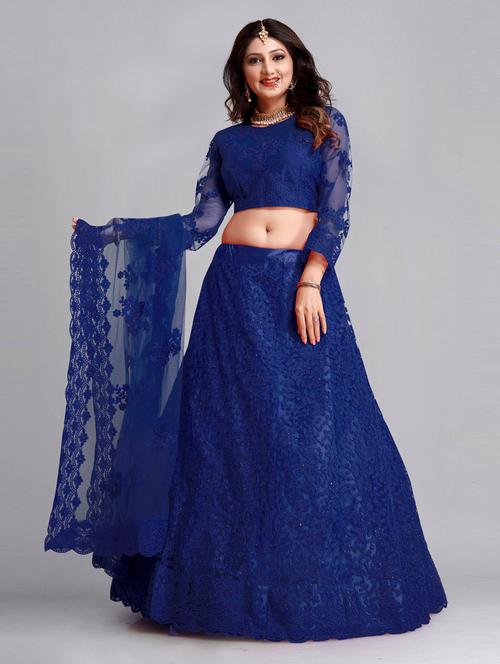 women embroidered lehenga choli with dupatta - 20838145 - Very Small Image - 1