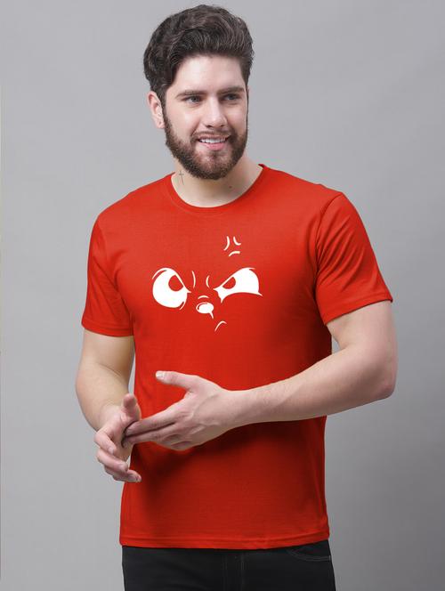 men graphic print round neck t-shirt - 20858081 - Very Small Image - 1