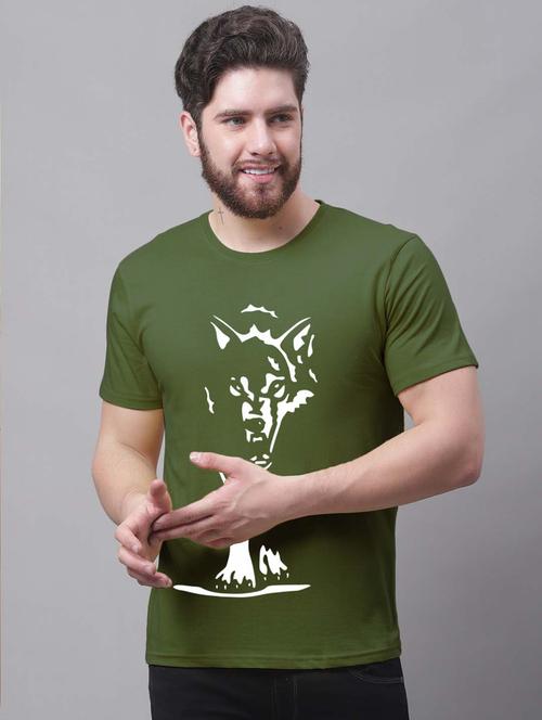 men graphic round neck t-shirt - 20858321 - Very Small Image - 1