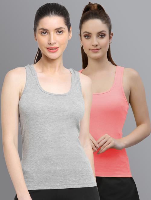 pack of 2 multi colored tank top - 20863580 - Very Small Image - 1