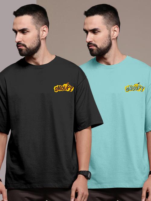 pack of 2 round neck combo t-shirt - 20878593 - Very Small Image - 1
