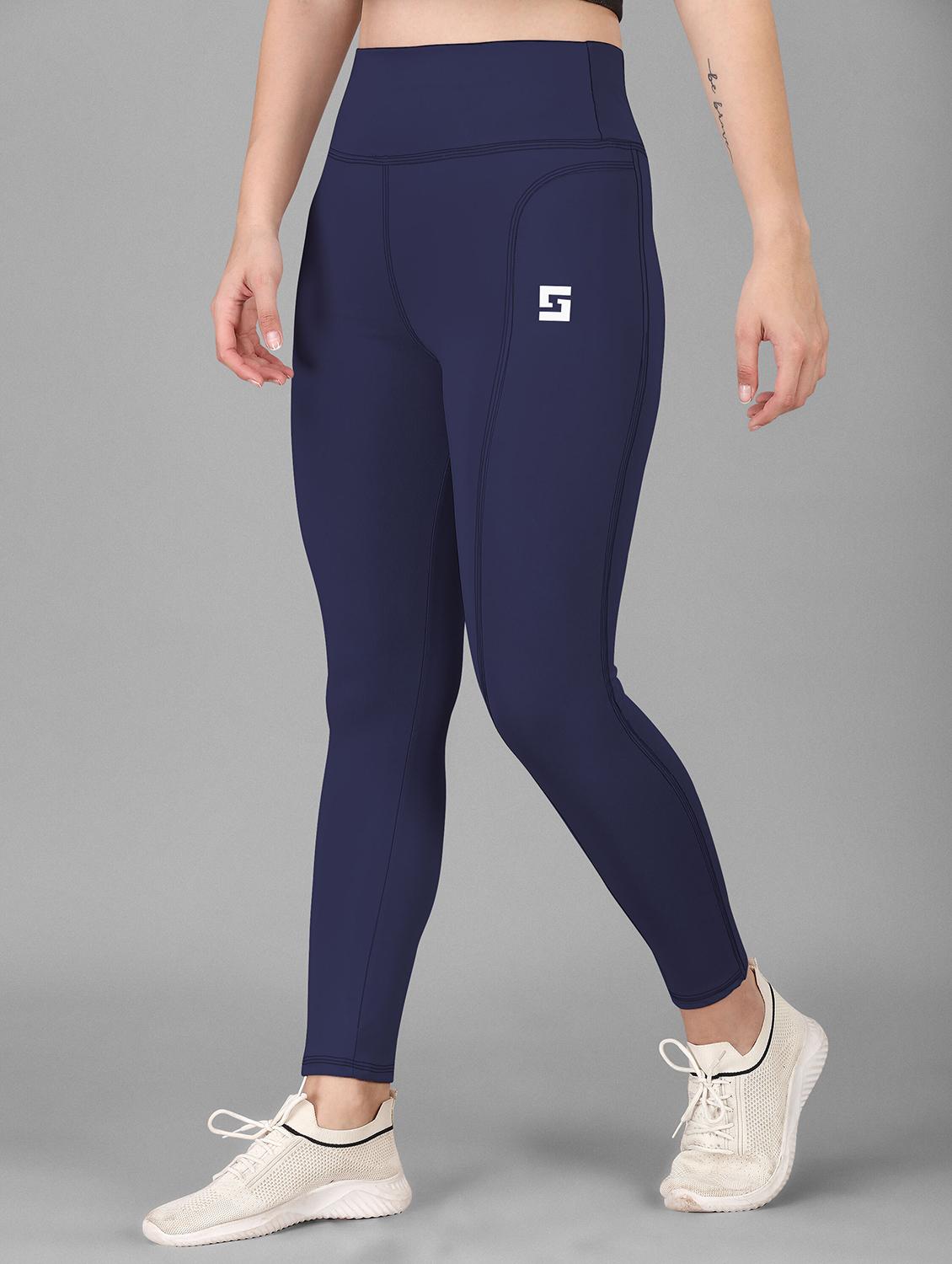women solid ankle length tight - 20930332 - Zoom Image - 0