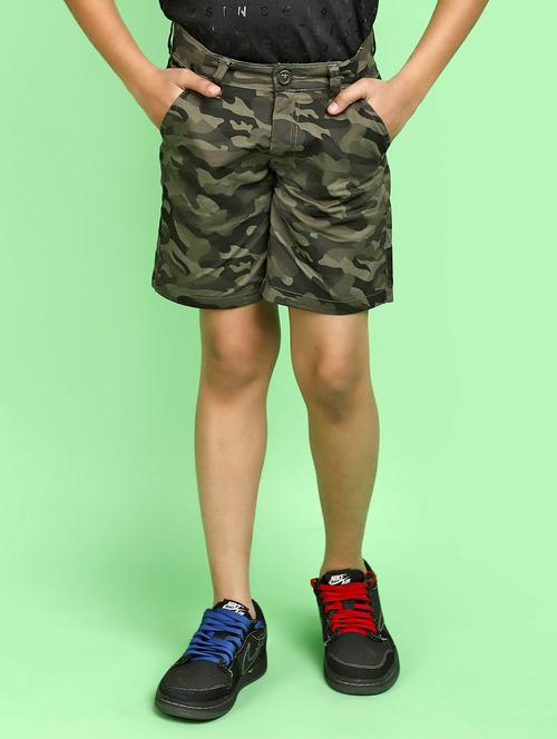 boys printed casual shorts - 20957499 - Very Small Image - 1