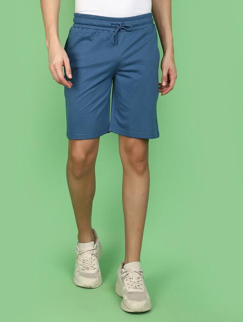 men solid mid rise shorts - 20965770 - Very Small Image - 1