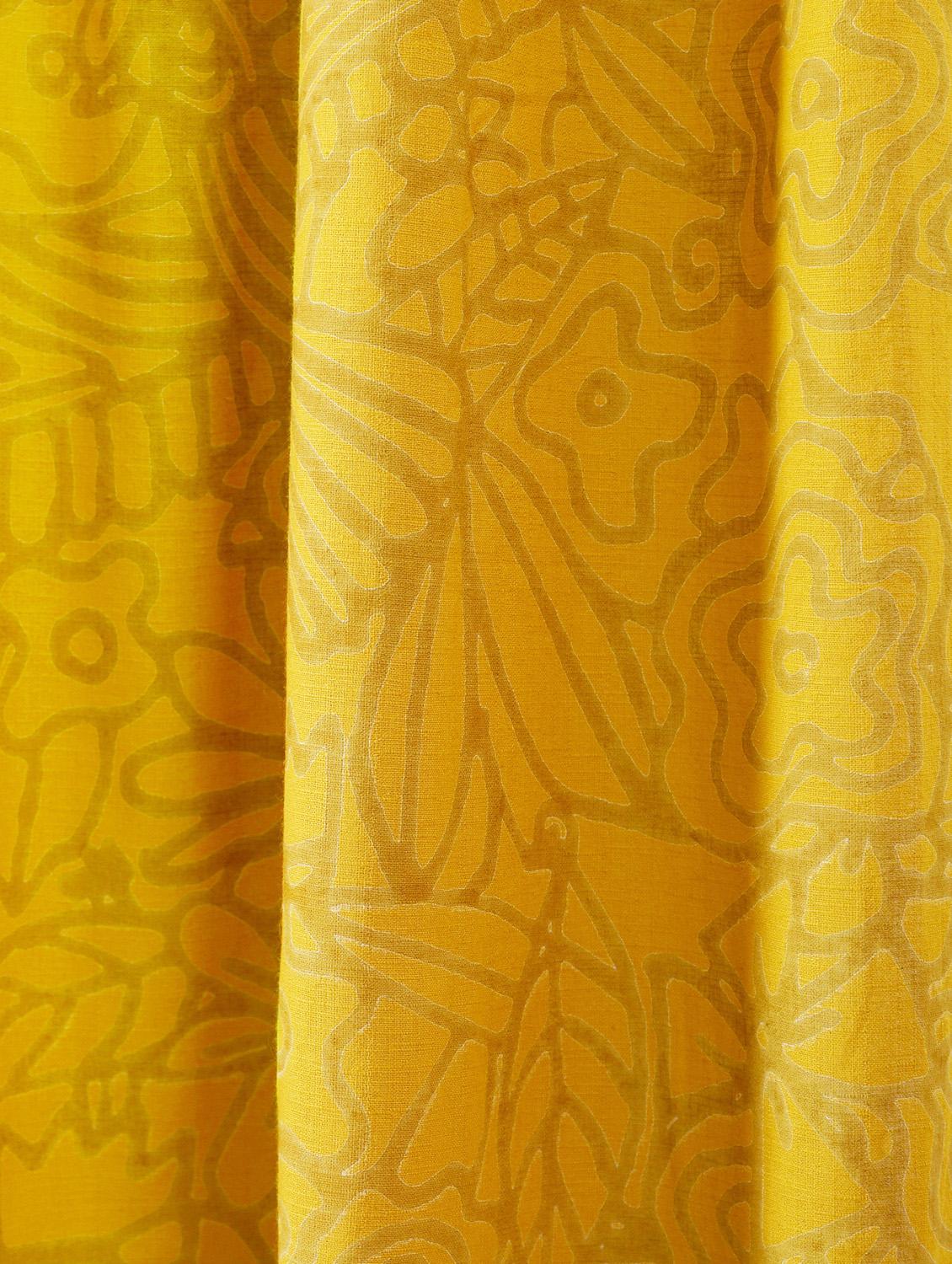 printed curtains for living & bed rooms (pack of 2) - 20967621 - Standard Image - 2