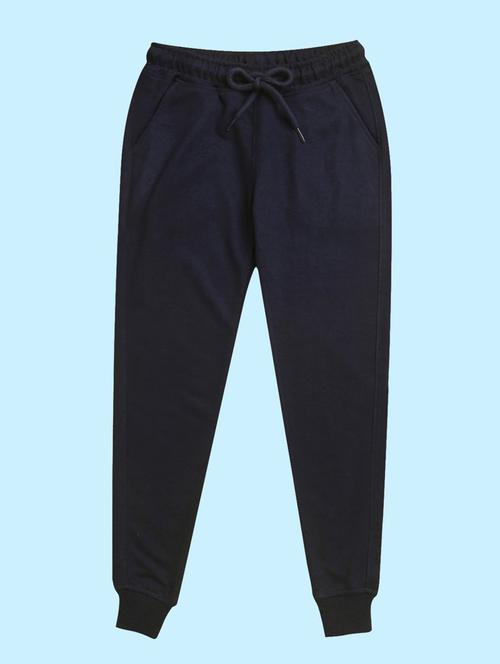 kids solid track pant - 20978640 - Very Small Image - 1
