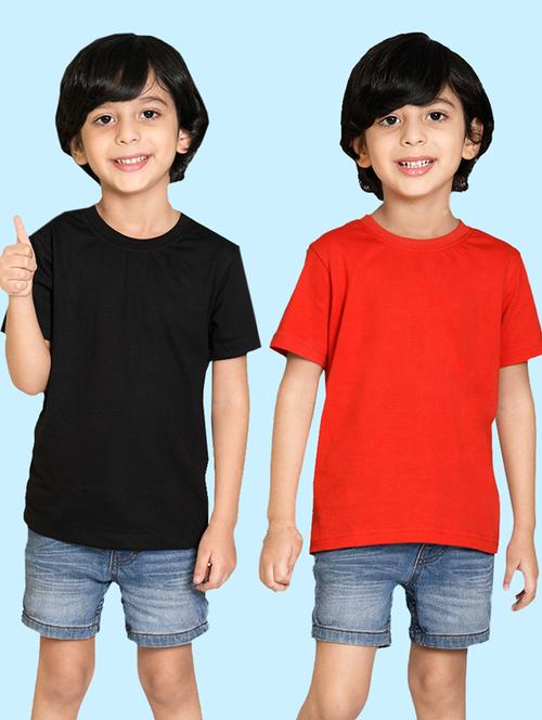 pack of 2 solid t-shirt  - 20996571 - Very Small Image - 1