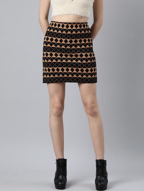 women mid-rise self-designed pencil skirt - 21023364 - Very Small Image - 1