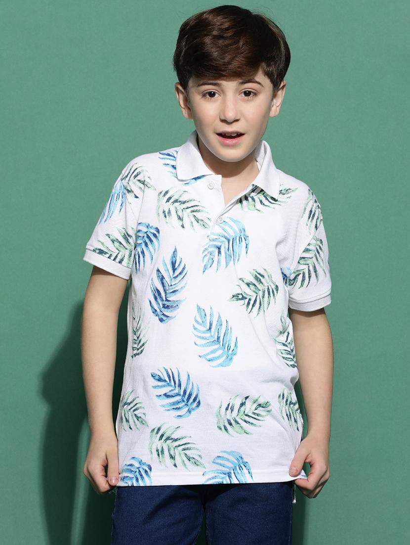 boys short sleeve polo t-shirt - 21034784 - Zoom Image - 0