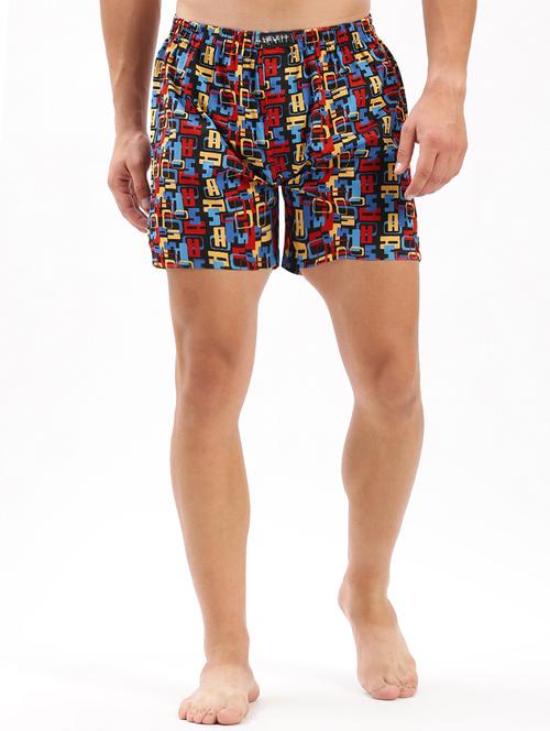 men mid rise printed boxer - 21056134 - Very Small Image - 1