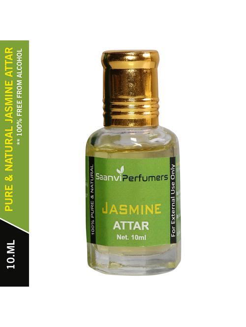 saanvi jasmine attar 0% alcohol with floral fragrance (10ml) - 21059418 - Standard Image - 0