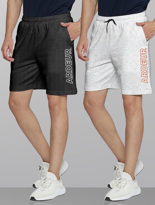 men pack of 2 mid rise shorts - 21099644 - Very Small Image - 1