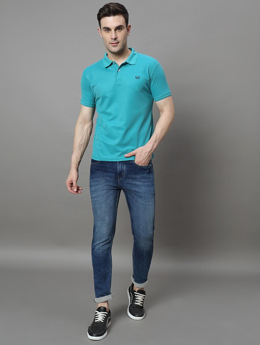 green polyester plain tshirt - 21128858 - Standard Image - 2