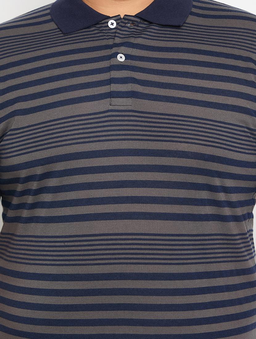 men polo neck all over print t-shirt - 21134006 - Standard Image - 3