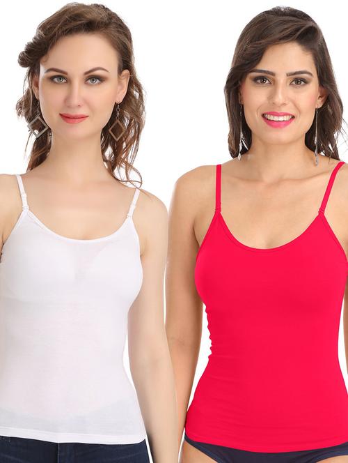 pack of 2 solid camisoles - 21140770 - Very Small Image - 1