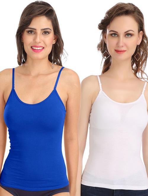 pack of 2 solid camisoles - 21140808 - Very Small Image - 1