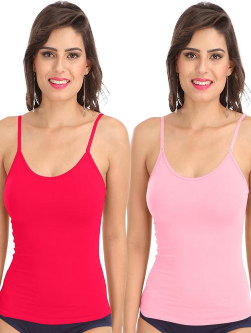 pack of 2 solid camisoles - 21140881 - Very Small Image - 1