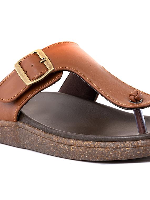 brown slip on sandal - 21167481 - Zoom Image - 3