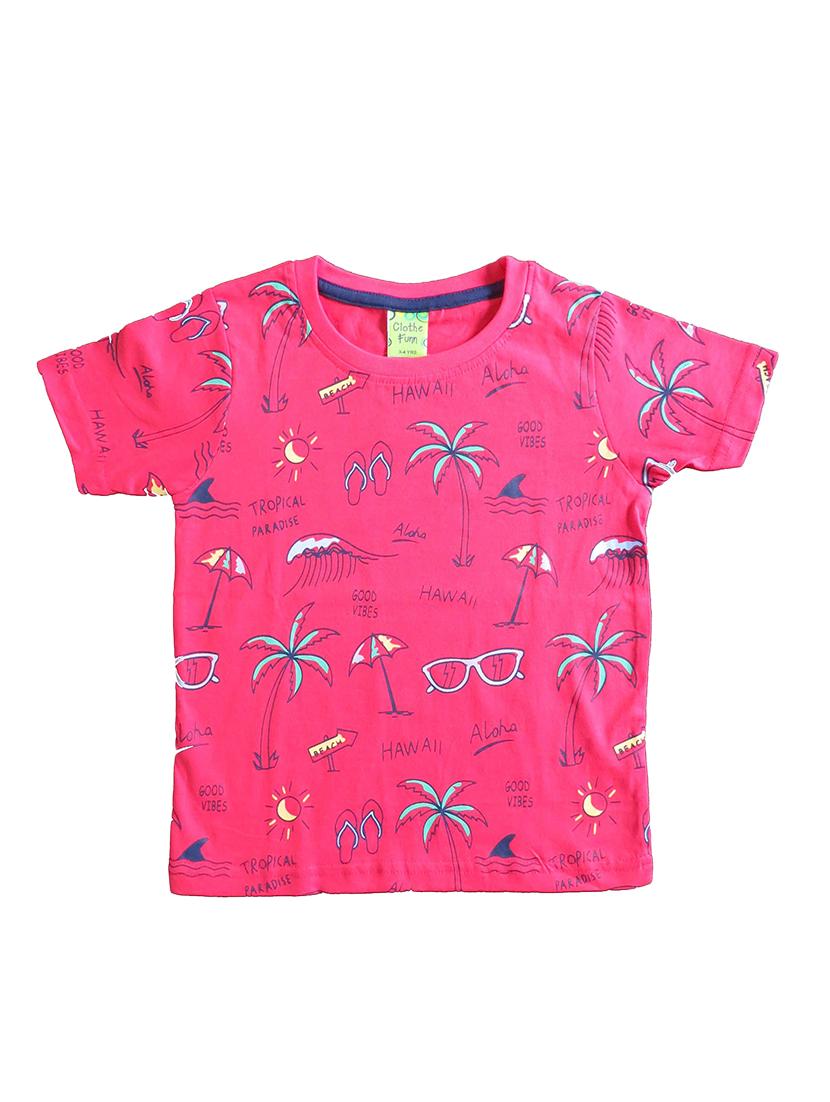 boys printed t-shirt and shorts set - 21168036 - Zoom Image - 2