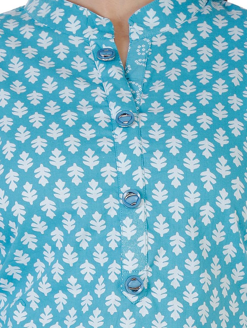 women printed kurta palazzo set - 21171530 - Standard Image - 3