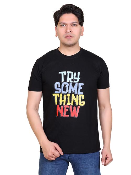 men round neck short sleeve t-shirt - 21174802 - Very Small Image - 1