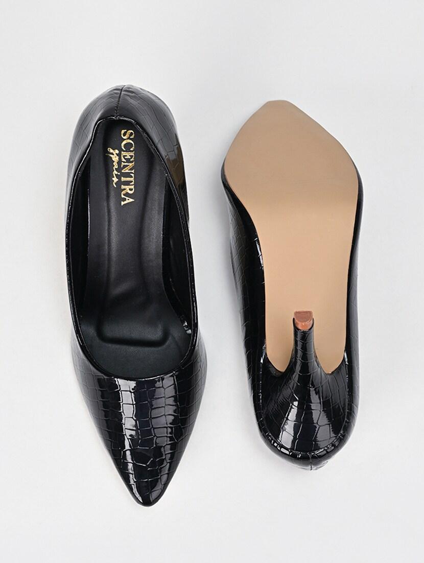 black slip on sandal - 21223484 - Zoom Image - 4