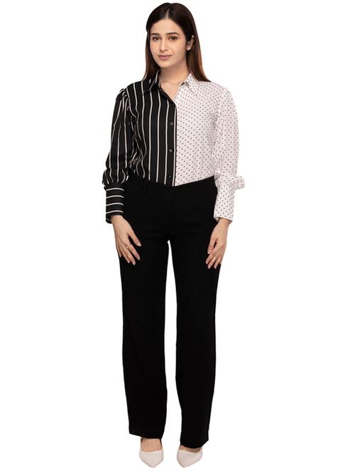 multi colored crepe regular shirt - 21232968 - Standard Image - 0