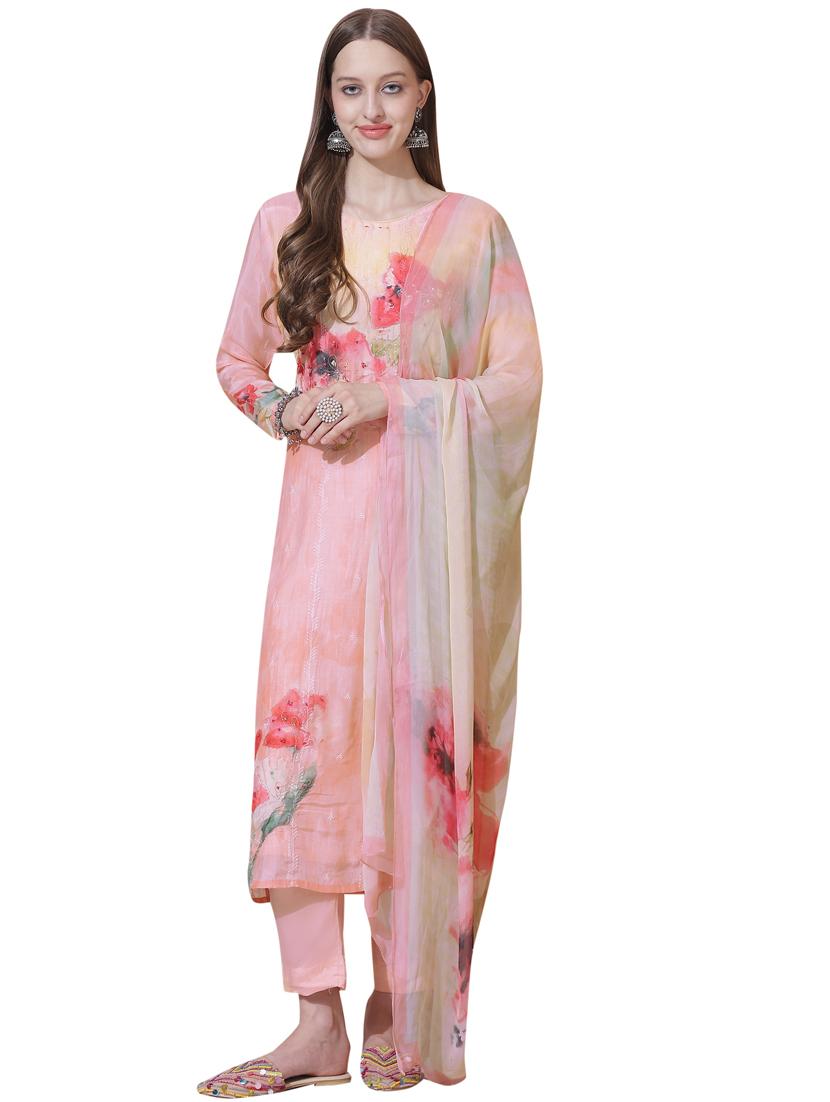 women digital printed unstitched suit - 21235282 -  Zoom Image - 0