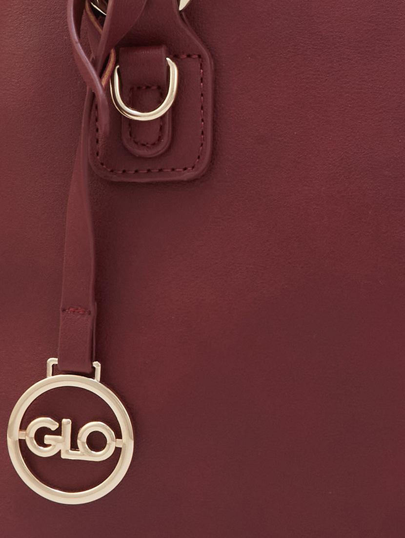 women maroon leatherette (pu) handbag - 21237586 - Zoom Image - 3