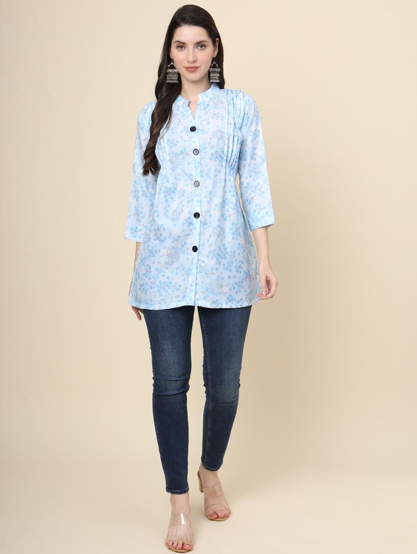 women printed regular tunic - 21244663 - Zoom Image - 4