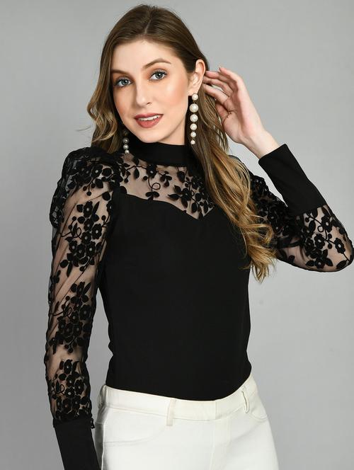women puff sleeves top - 21269583 - Very Small Image - 1