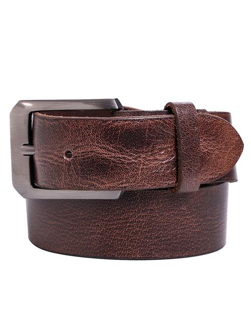 brown leather belt - 21276724 - Very Small Image - 1