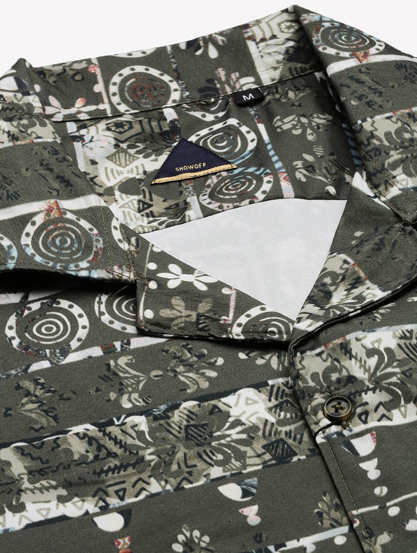 men printed cotton co-ord set - 21276973 - Zoom Image - 7