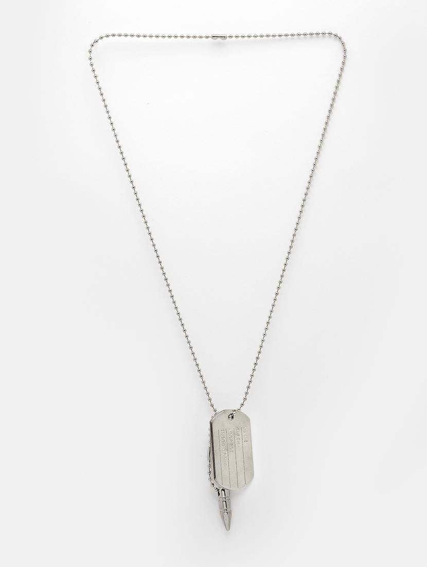 men stainless steel necklace - 21279342 - Zoom Image - 0