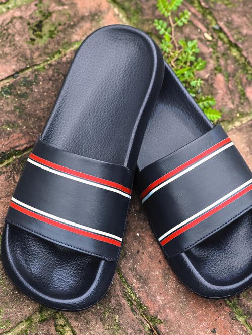 bucik blue men bck9051 lightweight comfort summer trendy premium stylish slides  - 21279823 - Very Small Image - 1